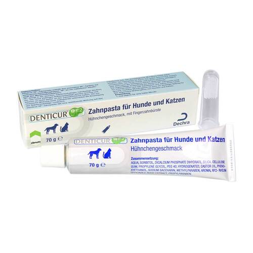 Denticur RF2 Zahnpasta f&uuml;r Hunde / Katzen - 1