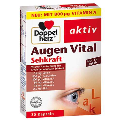 Doppelherz Augen Vital Sehkraft Kapseln - 1