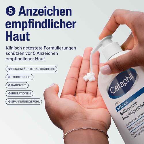 Cetaphil Pro Urea 4% aufbauende Feuchtigkeitslotion - 8