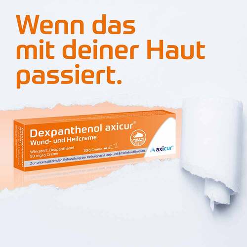 Dexpanthenol axicur® Wund- und Heilcreme  - 6