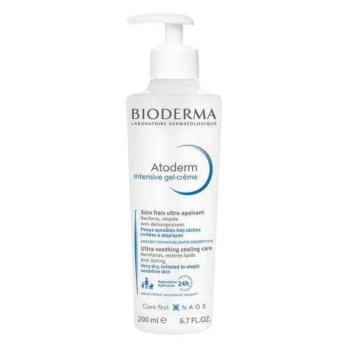 Bioderma Atoderm Intensive Gel-Creme f&uuml;r trockene, zu Neurodermitis und Ekzemen neigende Haut - 1