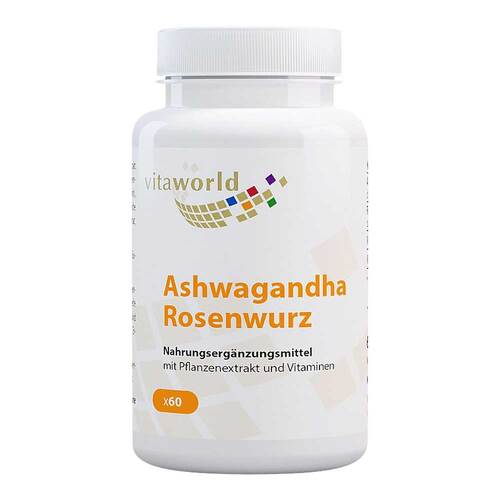 Ashwagandha Rosenwurz Komplex Kapseln - 1