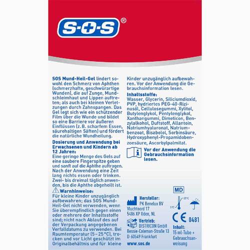 SOS Mund-Heilgel - 2