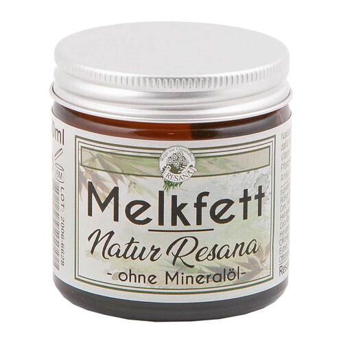 Melkfett Natur Resana ohne Mineral&ouml;l Salbe - 1