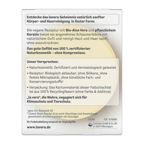 Lavera feste Dusche 2in1 Basis sen.Hydro Feel. - 4