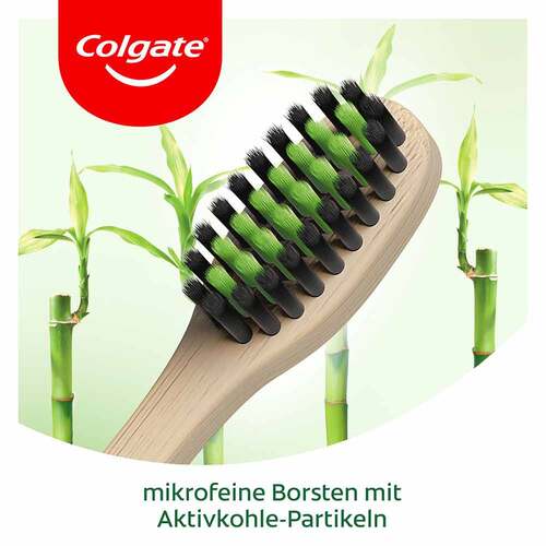 Colgate Bamboo Aktivkohle Zahnb&uuml;rste mittel - 3