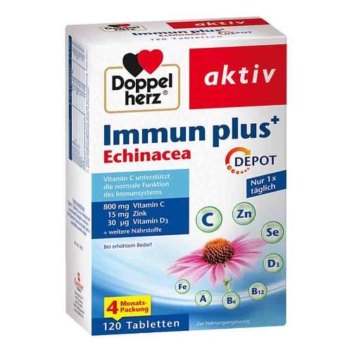 Doppelherz Immun plus Echinacea Depot Tabletten - 1