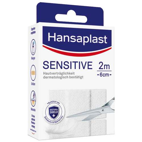 Hansaplast Sensitive Pflaster hypoallergen 6 cmx2 m - 3