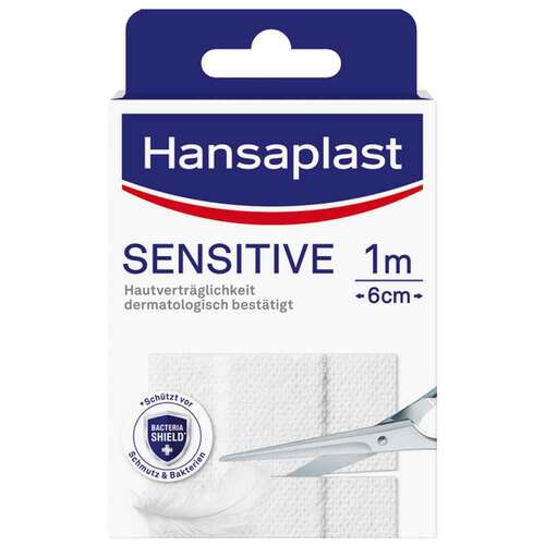 Hansaplast Sensitive Pflaster hypoallergen 6 cmx1 m - 1