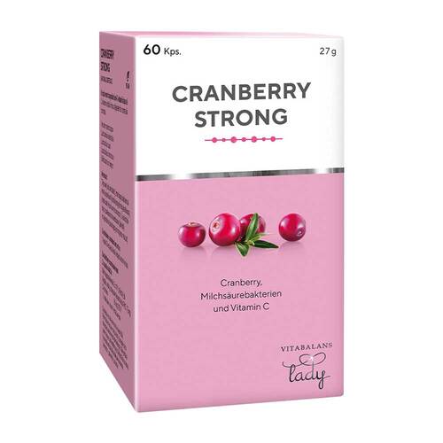 Cranberry Strong laktosefrei glutenfrei zuckerfrei Kapseln  - 1