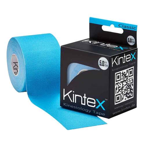 Kintex Kinesiologie Tape classic 5 cmx5 m blau - 1