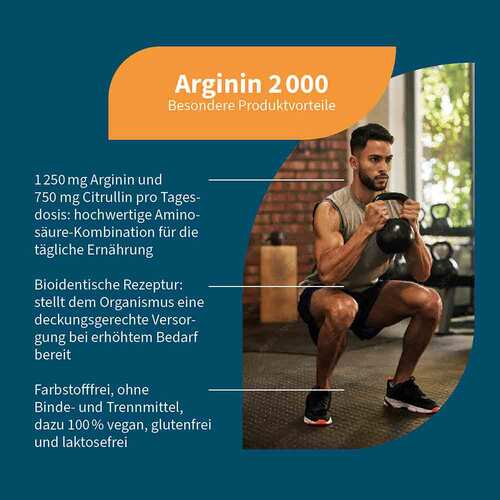 Arginin 2000 Pulver - 2