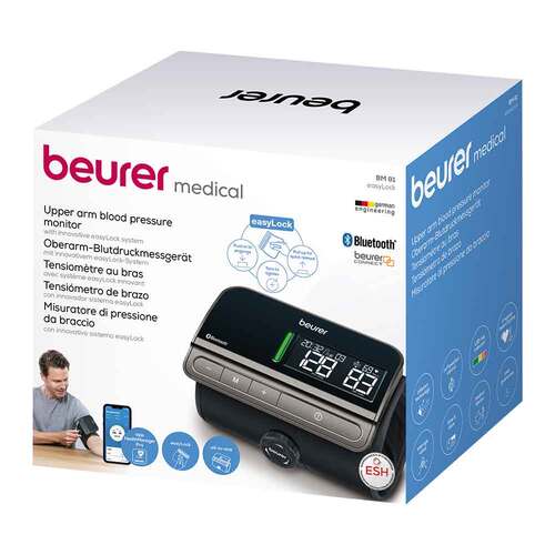 Beurer BM81 Oberarm Blutdruckmessger&auml;t Easylock BT - 1