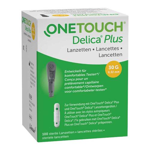 One Touch Delica Plus Nadellanzetten 30 G 0,32mm - 1