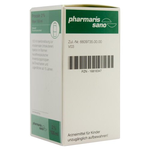 Procain pharmarissano 2% Maxi Injektionsl&ouml;sung Fla.100 ml - 3
