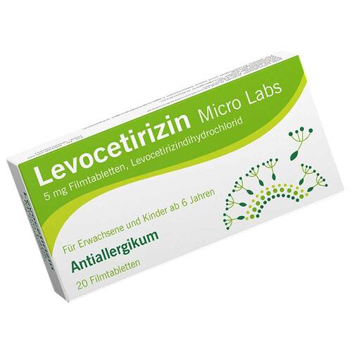 Levocetirizin Micro Labs 5 mg Filmtabletten - 1