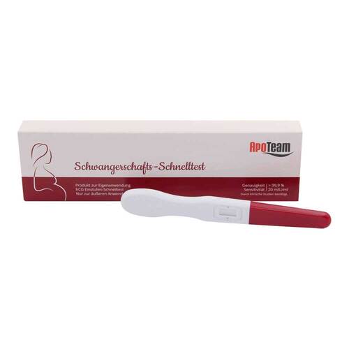 Apoteam Schwangerschafts-Schnelltest 20 Mlu / ml - 1