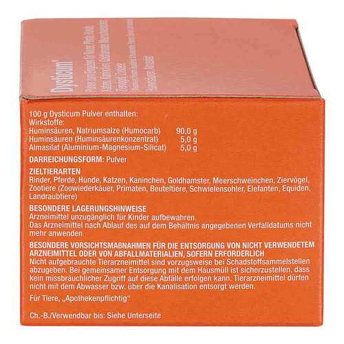 Dysticum Pulver vet. (f&uuml;r Tiere) - 3