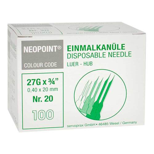 Kan&uuml;len Neopoint 20 0,40x12 - 1