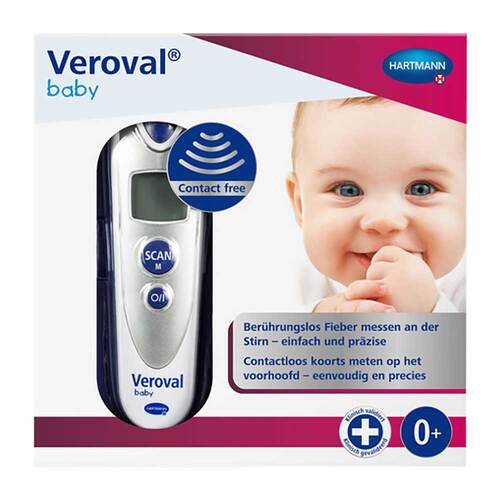 Veroval Baby Thermometer silber - 1