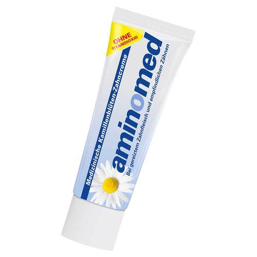 Aminomed Kamillenbl&uuml;ten Zahncreme ohne Titandioxid - 1