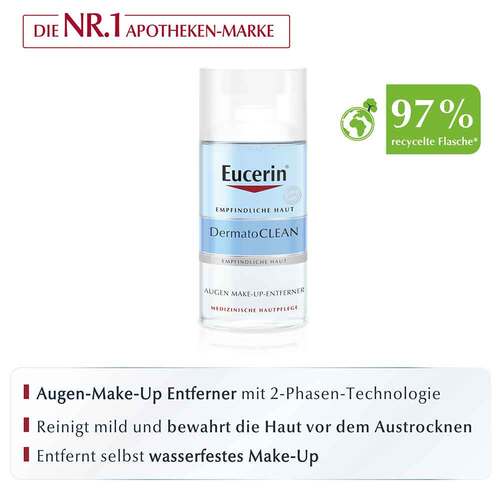 Eucerin Dermatoclean Augen Make-up Entferner - 2