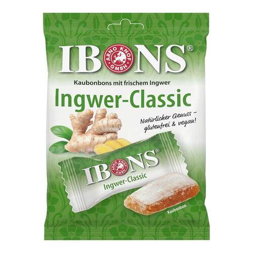Ibons Ingwer Classic T&uuml;te Kaubonbons - 1