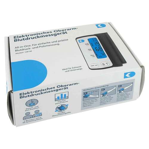 Blutdruckmessger&auml;t Oberarm elektronisch all-in-one - 1