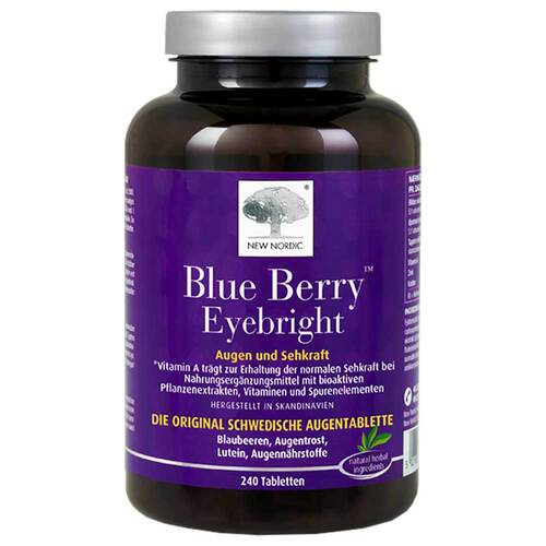 Blue Berry Eyebright Tabletten - 1