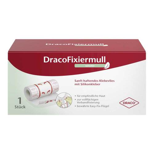 Dracofixiermull sensitiv 15 cmx5 m - 1