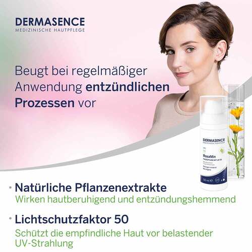 Dermasence Rosamin Tagespflege LSF 50 Emulsion - 3