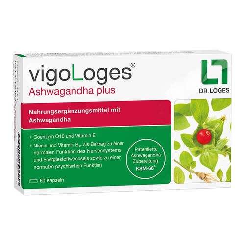 Vigologes Ashwagandha plus Kapseln - 1