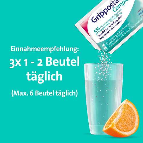 Grippostad COMPLEX mit Orangengeschmack - 7