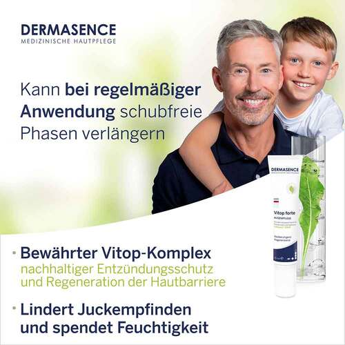 Dermasence Vitop forte Augenpflege Creme - 7