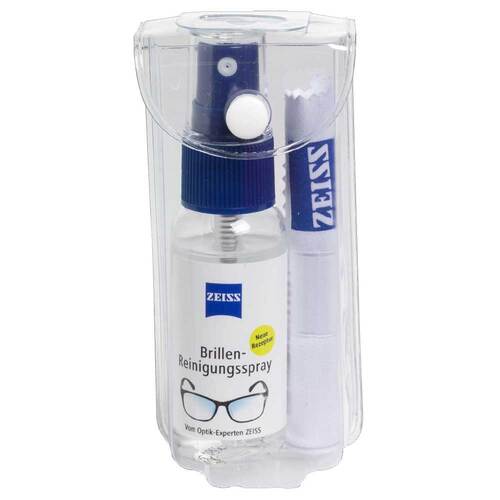 Zeiss Brillen-Reinigungsset 30ml Spray + Mikrofaser Tuch - 1