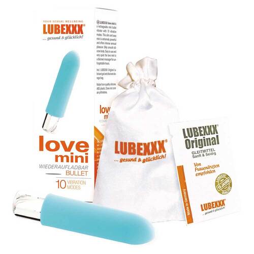 Lubexxx Love Mini Massager t&uuml;rkis rechargeable - 1