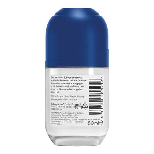 Sebamed for men Deo Sensitiv Roll-on - 2