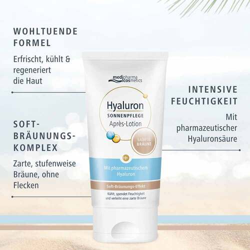 Hyaluron Sonnenpflege Apres Lotion sanfte Br&auml;une - 3