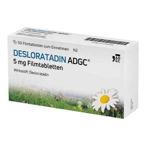 Desloratadin-ADGC 5 mg Filmtabletten - 1