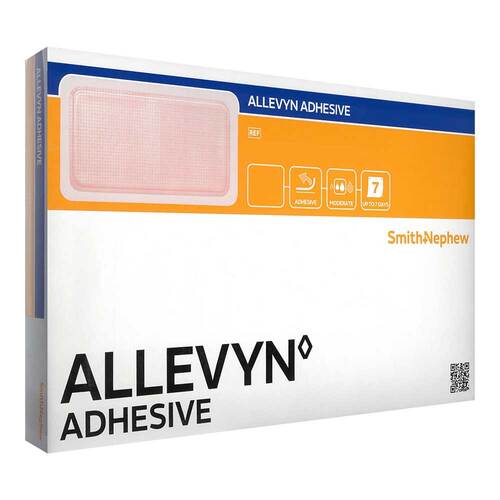 Allevyn Adhesive 10x10 cm haftende Wundauflage - 1