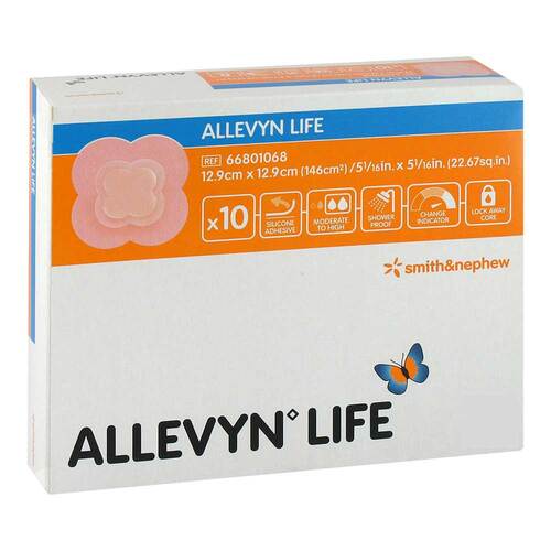 Allevyn Life 12,9x12,9 cm Silikonschaumverband - 1