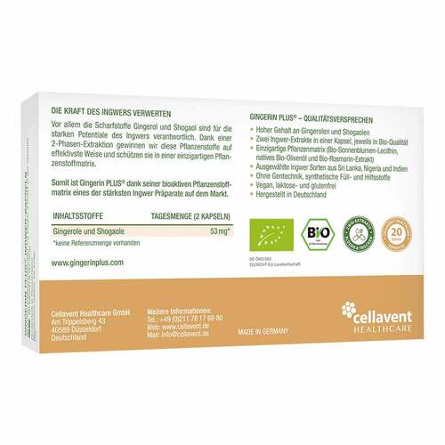 Gingerin Plus Kapseln - 2