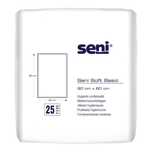 Seni Soft Basic Bettschutzunterlage 60x90 cm - 1