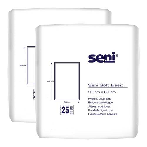 Seni Soft Basic Bettschutzunterlage 60x90 cm - 1