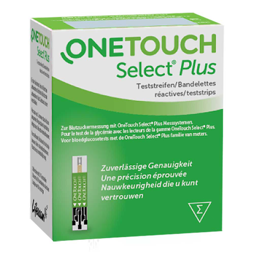 One Touch Select Plus Blutzucker Teststreifen - 1