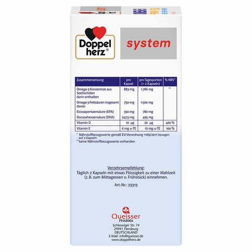 Doppelherz Omega-3 Premium 1500 system Kapseln - 4