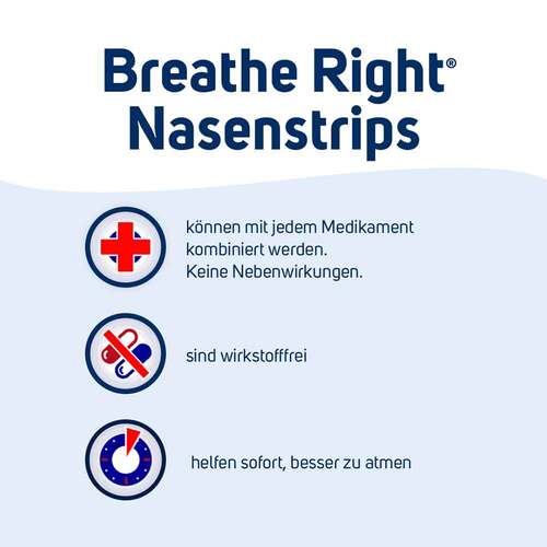 Besser Atmen Breathe Right® Nasenpflaster normal beige - 3