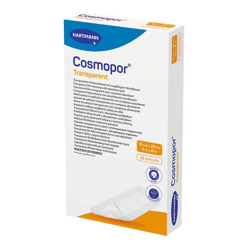 Cosmopor transparent Folienverband 10x20 cm steril - 1