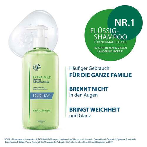 Ducray Extra Mild Shampoo - 2