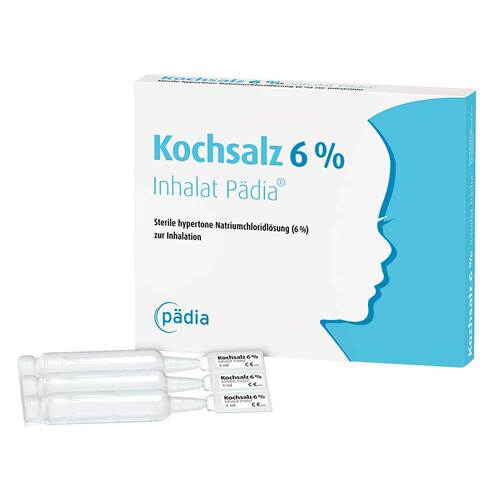 Kochsalz 6% Inhalat P&auml;dia Ampullen - 1